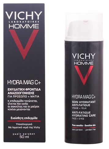 Homme Hydra Mag C + 2-in-1-Feuchtigkeitscreme gegen Müdigkeit 50 ml Homme Hydra Mag C + 2-in-1-Feuchtigkeitscreme gegen Müdigkeit 50 ml