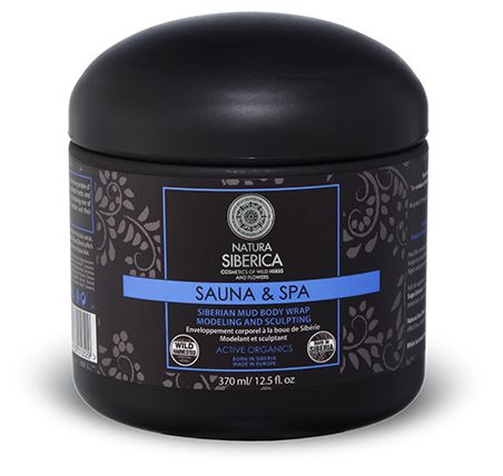 Natura Siberica Krous Sibirische Anti-Cellulite-K&ouml;rperschlammverpackung 370 ml.