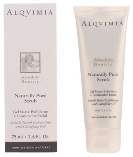 Absolute Beauty Naturally Pure Facial Scrub Gel 75ml Gentle