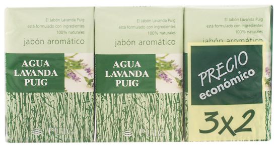 Lavendel Wasserseife Puig Pack 3X2
