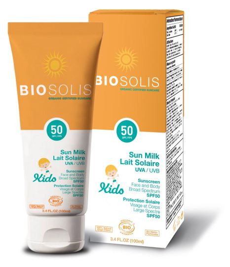 Facial and Body Milk for Children Solar Spf50 100 ml.