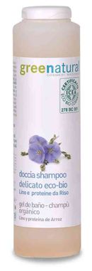 Duschgel Zartes Shampoo aus Leinen und Reis 250 ml