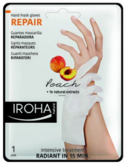 Pfirsich Regenerierende Handmaske