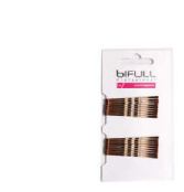 Bronze Wellenclip 51mm 18 Stück