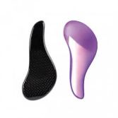 Detangler Haarbürsten Chrom Lila