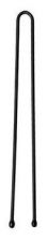 Invisible Hair Pin Black 55mm 20 Stück