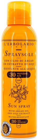 Spray Solar con Aceite de Argán y Extracto de Goji SPF 30 150 ml