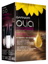Olia Dark Blonde Gold Dye 6.3 Olia Dark Blonde Gold Dye 6.3