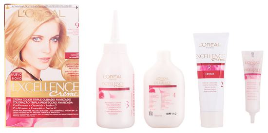 Excellence Creme Haarfärbung # 9,1 Hellblond Hell Esche Excellence Creme Haarfärbung # 9,1 Hellblond Hell Esche