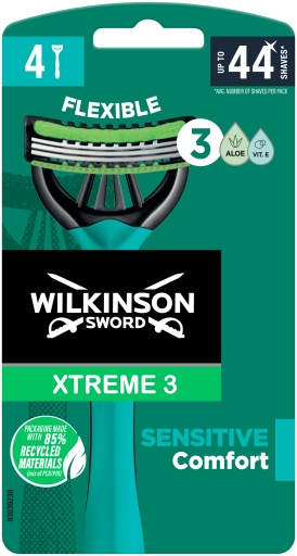 Wilkinson Schwert extra 3 empfindliche Einwegrasierer - 4er Pack Wilkinson Schwert extra 3 empfindliche Einwegrasierer - 4er Pack