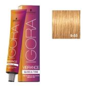 Igora Vibrance Gloss und Tone Permanent Coloration in Creme # 9-55 60 ml Igora Vibrance Gloss und Tone Permanent Coloration in Creme # 9-55 60 ml