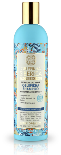 Oblepikha Shampoo für schwaches und geschädigtes Haar 400 ml Oblepikha Shampoo für schwaches und geschädigtes Haar 400 ml