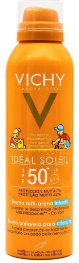 Ideal Soleil Bruma Anti Arena Infantil Spf50 + Ideal Soleil Bruma Anti Arena Infantil Spf50 +