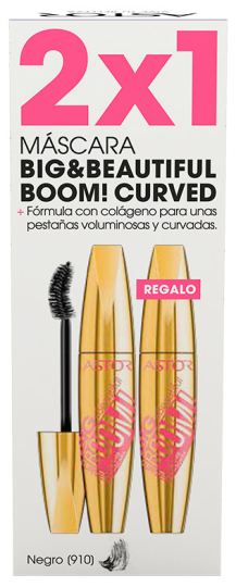 Astor Big & Beautiful Boom Curl Lote 2 von Piezas