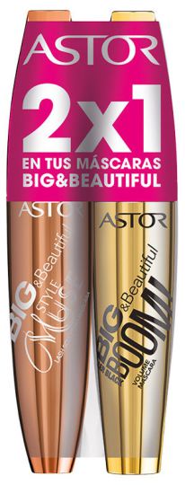 Astor Wimpernmaske Pack gro&szlig; und sch&ouml;n 2 St&uuml;ck
