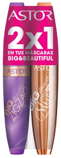 Astor Wimpernmaske Pack Big and Beautiful Zickzack 2 St&uuml;ck