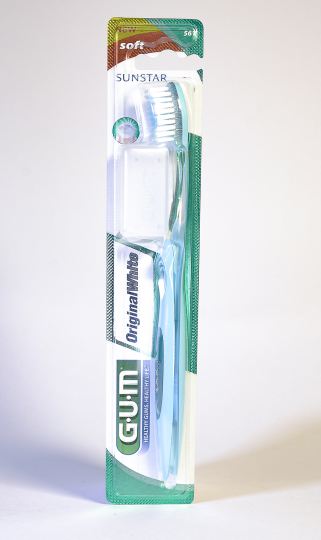 Original weiche weiße Zahnbürste Original weiche weiße Zahnbürste