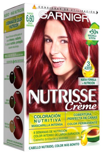 Nutrisse Creme Permanent pflegende Färbung Vibrant Red 6.60