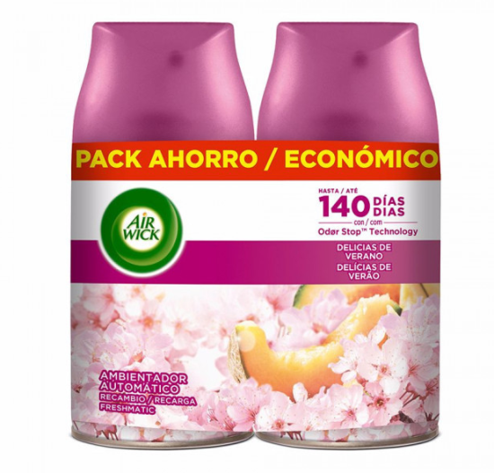 Air Freshener Refill Freshmatic Summer Delights Duplo 250 ml Air Freshener Refill Freshmatic Summer Delights Duplo 250 ml