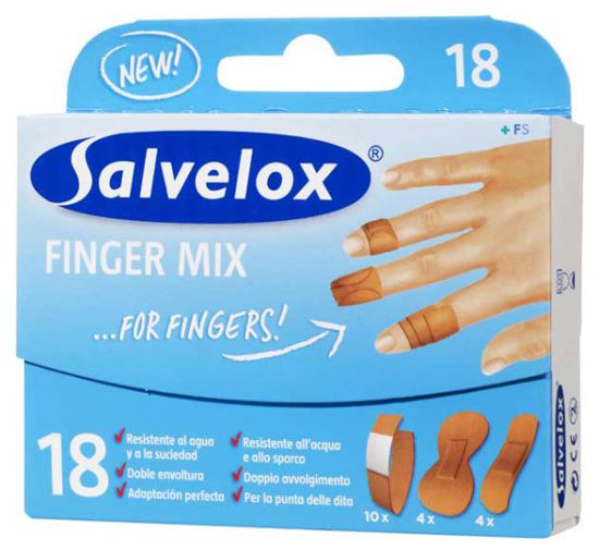 Finger gemischte Verbände Finger 18 Uds Finger gemischte Verbände Finger 18 Uds
