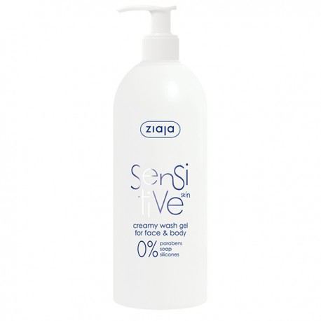 Sensitive Gesichts- und Körperreinigungsgel für empfindliche Haut 400 ml Sensitive Gesichts- und Körperreinigungsgel für empfindliche Haut 400 ml