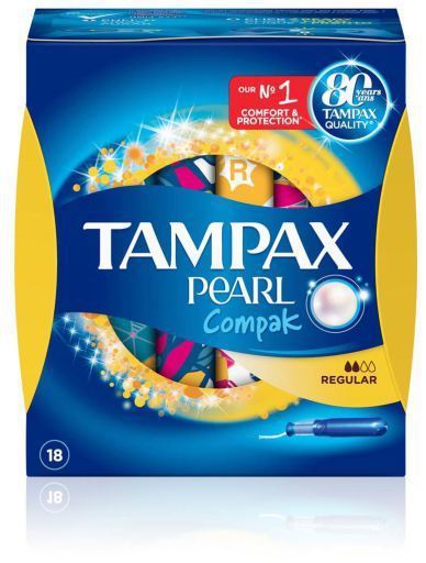 Pearl Regular Tampon 18 Einheiten Pearl Regular Tampon 18 Einheiten