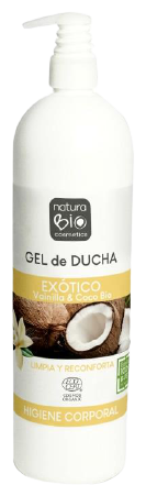 Bio Exotische Vanille & Kokosnuss Duschgel 740 ml Bio Exotische Vanille & Kokosnuss Duschgel 740 ml