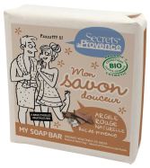 Rote Tonerde Seife & Parfüm Holz Provence Karton 100 gr Rote Tonerde Seife & Parfüm Holz Provence Karton 100 gr