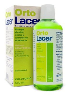 OrtoLacer Mundwasser Frische Lima 500ml OrtoLacer Mundwasser Frische Lima 500ml