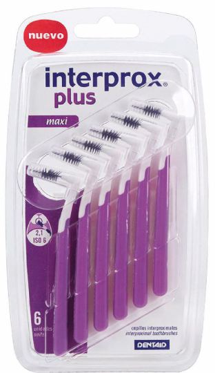 Plus-Zahnbürste Interprox 2G Interproximal Maxi 6 U Plus-Zahnbürste Interprox 2G Interproximal Maxi 6 U