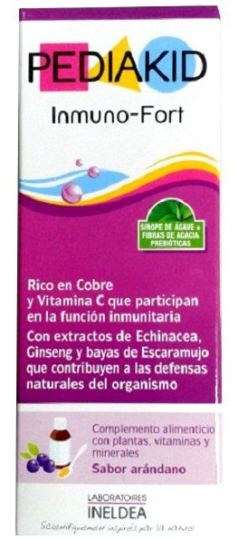 Die Anreicherung Pediakid Immune Sirup 125ml. Die Anreicherung Pediakid Immune Sirup 125ml.