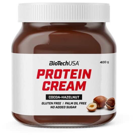 Protein Sahne Kakao Haselnuss 400 gr Protein Sahne Kakao Haselnuss 400 gr