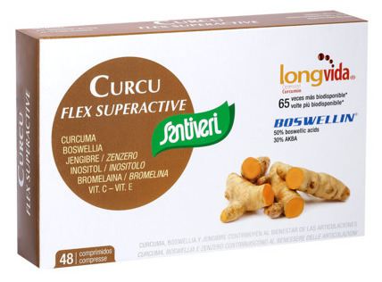 Curcu Flex Superactive 48 Tabletten Curcu Flex Superactive 48 Tabletten
