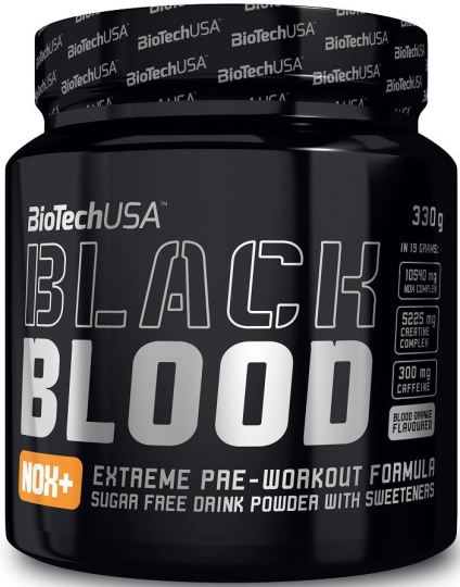 BiotechUSA Schwarzes Blut NOX Blutorange 330 g