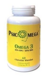 Psicomega Nahrungsergänzungsmittel 60 Kapseln Psicomega Nahrungsergänzungsmittel 60 Kapseln