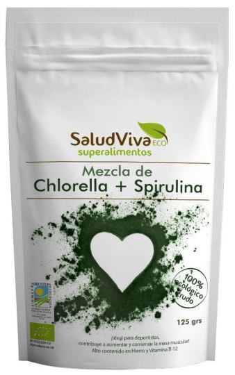 Chlorella and Spirulina 125 gr Chlorella and Spirulina 125 gr