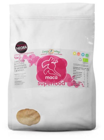 Schwarzes Maca-Öko-Pulver 1 kg Schwarzes Maca-Öko-Pulver 1 kg