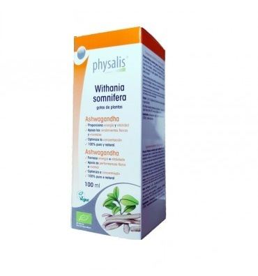 Physalis Withania somnifera ashwagandha bio ext 100 ml Physalis Withania somnifera ashwagandha bio ext 100 ml