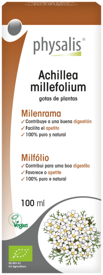 Physalis Physalis Achillea millefolium yarrow bio ext 100 ml