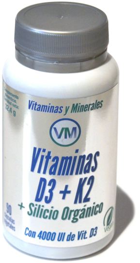 VM Vitam D3 + K2 + Organisches Silizium 90C VM Vitam D3 + K2 + Organisches Silizium 90C