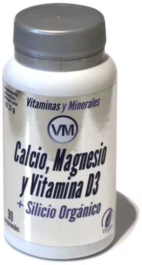 VM Calcium, Magnesium und Vit. D3 + Organic Silicon 90 Comp VM Calcium, Magnesium und Vit. D3 + Organic Silicon 90 Comp