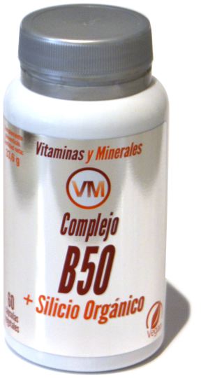 Ynsadiet VM Complex B50 + Organisches Silizium 60 Kapseln