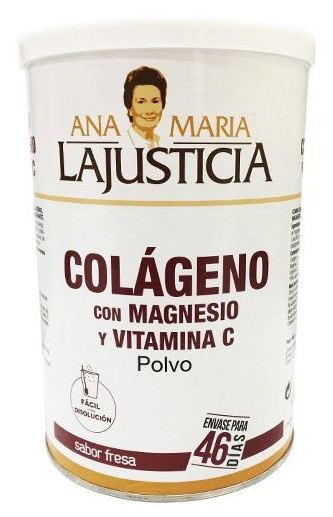 Kollagen + Magnesium + Vitamin C Erdbeergeschmack 350 gr