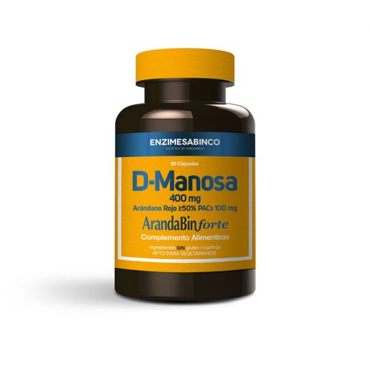 D-Mannose + Cranberry 60 Gemüsegelatinekapseln D-Mannose + Cranberry 60 Gemüsegelatinekapseln