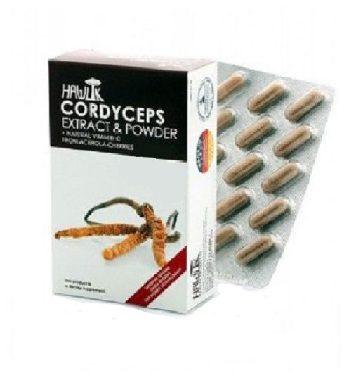 Cordyceps CS-4 Extrakt und Pulver 60 Kapseln Cordyceps CS-4 Extrakt und Pulver 60 Kapseln