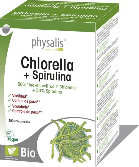 Chlorella Spirulina 200 Tabletten Chlorella Spirulina 200 Tabletten