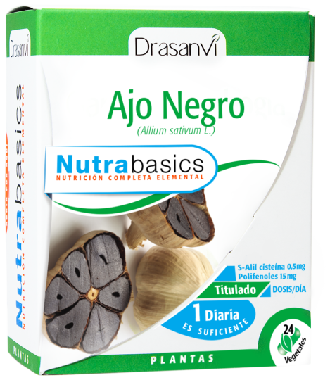 Schwarzer Knoblauch 24 Einheiten Nutrabasico Schwarzer Knoblauch 24 Einheiten Nutrabasico