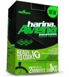 Big Man Nutrition Schwarzer Keks Instant Haferflocken