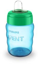 Babyschale mit weichem Mundstück Blau 260 ml Babyschale mit weichem Mundstück Blau 260 ml