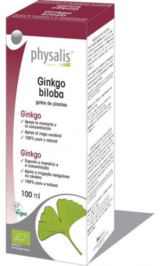 Ginkgo Biloba 100 ml Bio-Extrakt Ginkgo Biloba 100 ml Bio-Extrakt